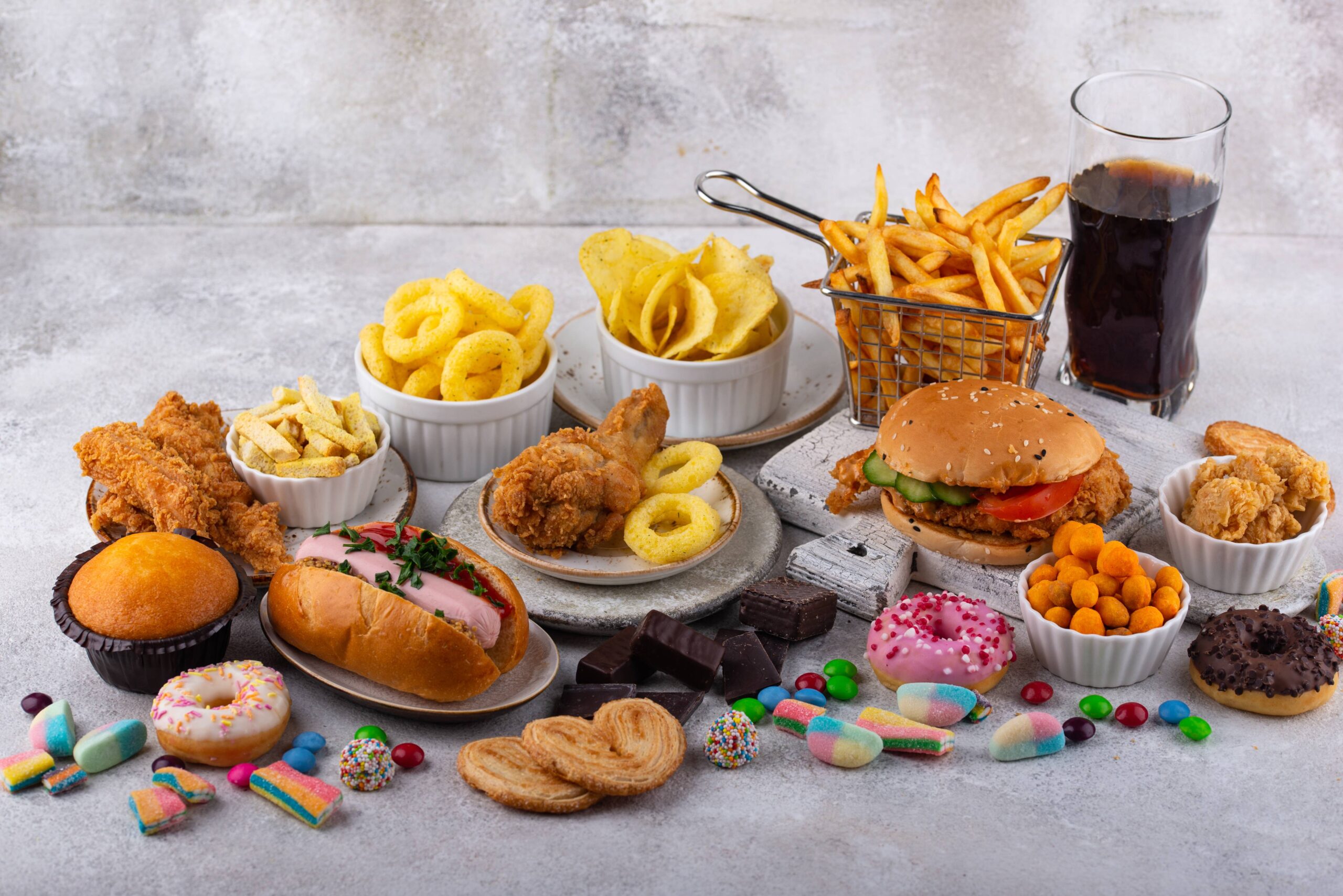junk food and GLP-1