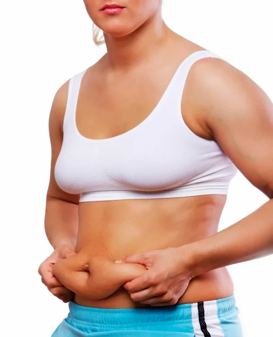 white-women-showing-fat