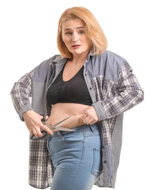 women-showing-fat